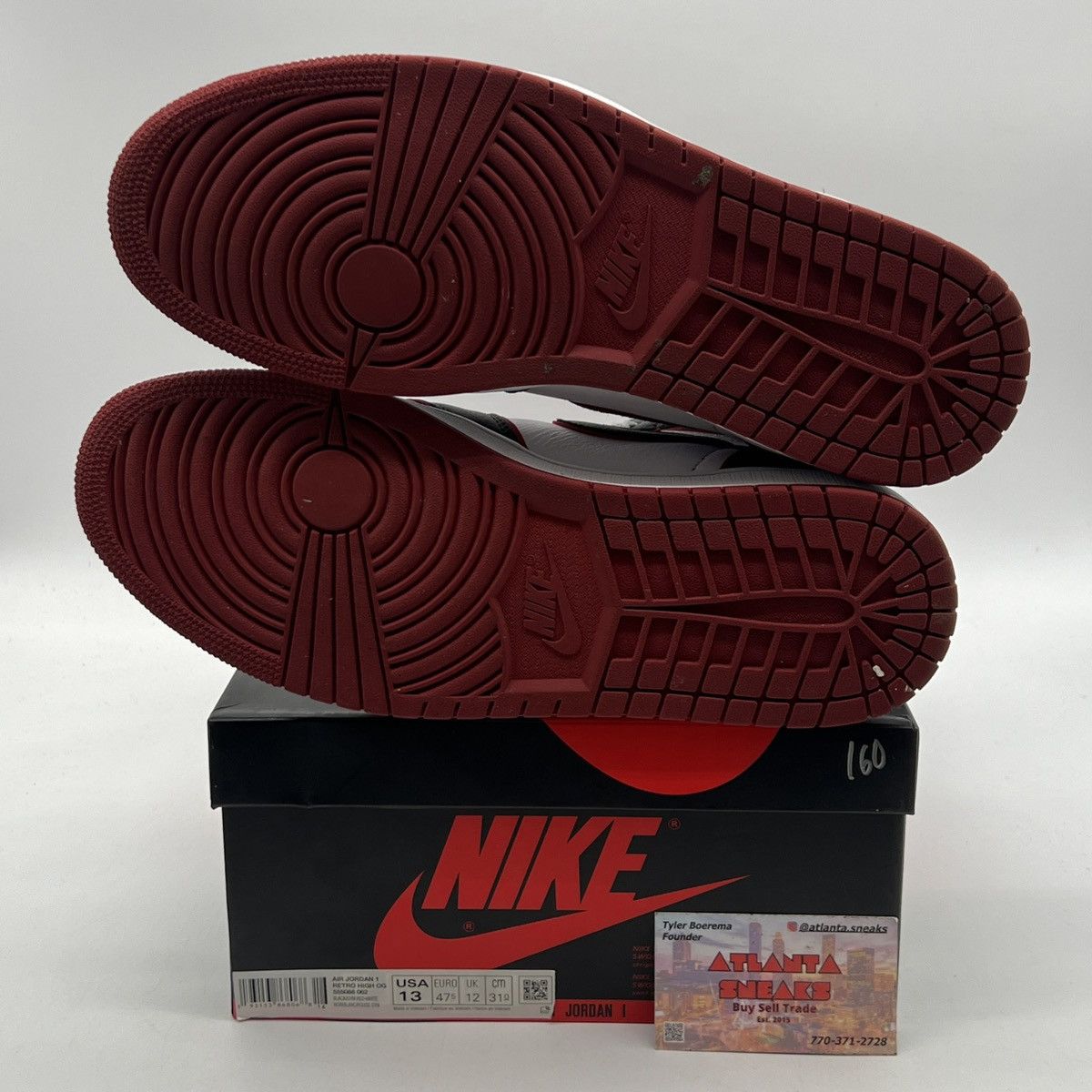 Jordan Brand Air Jordan 1 high bloodline Size US 13 / EU 46 - 8 Thumbnail
