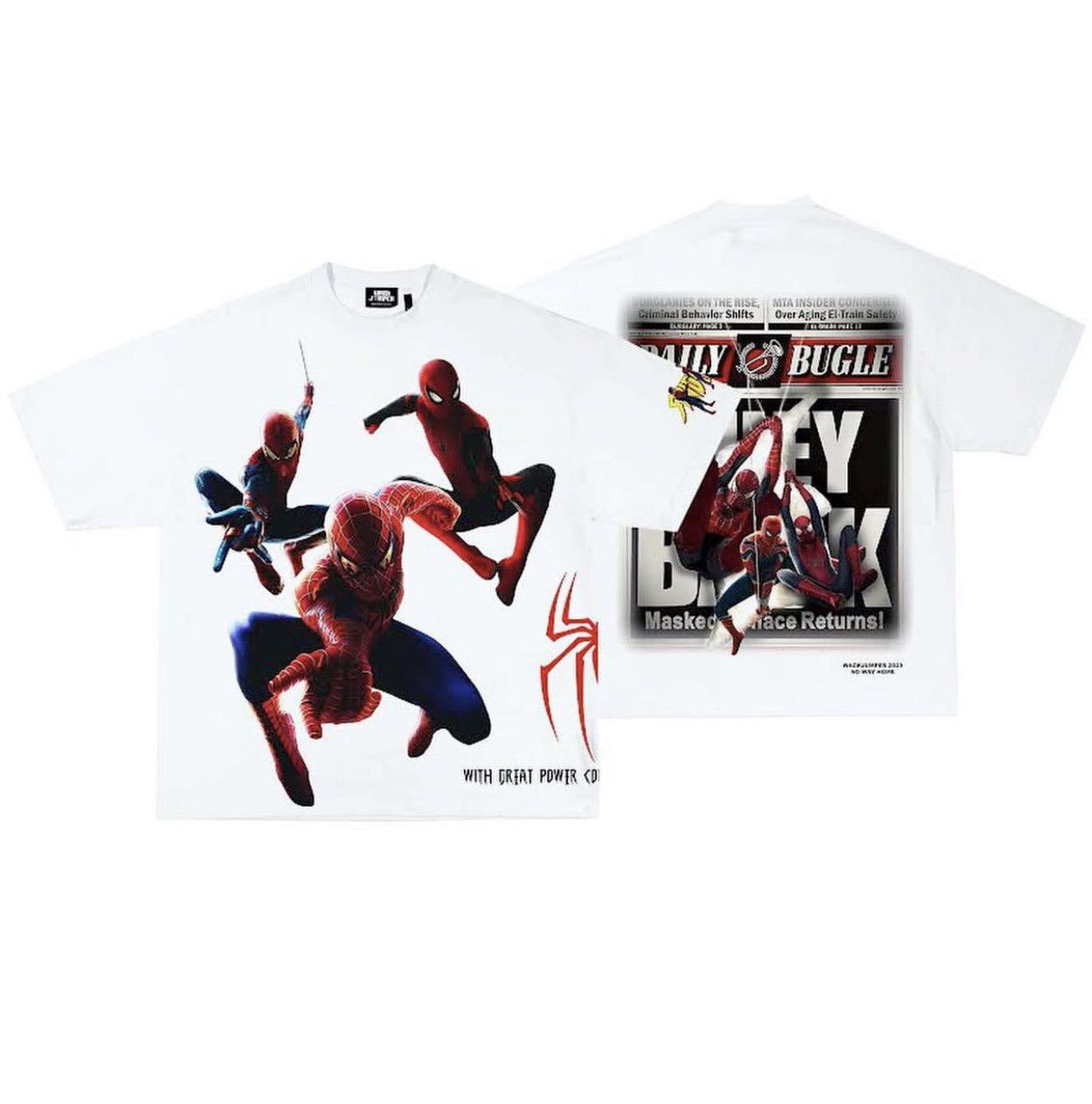 Supreme Spider Man Tee Grailed