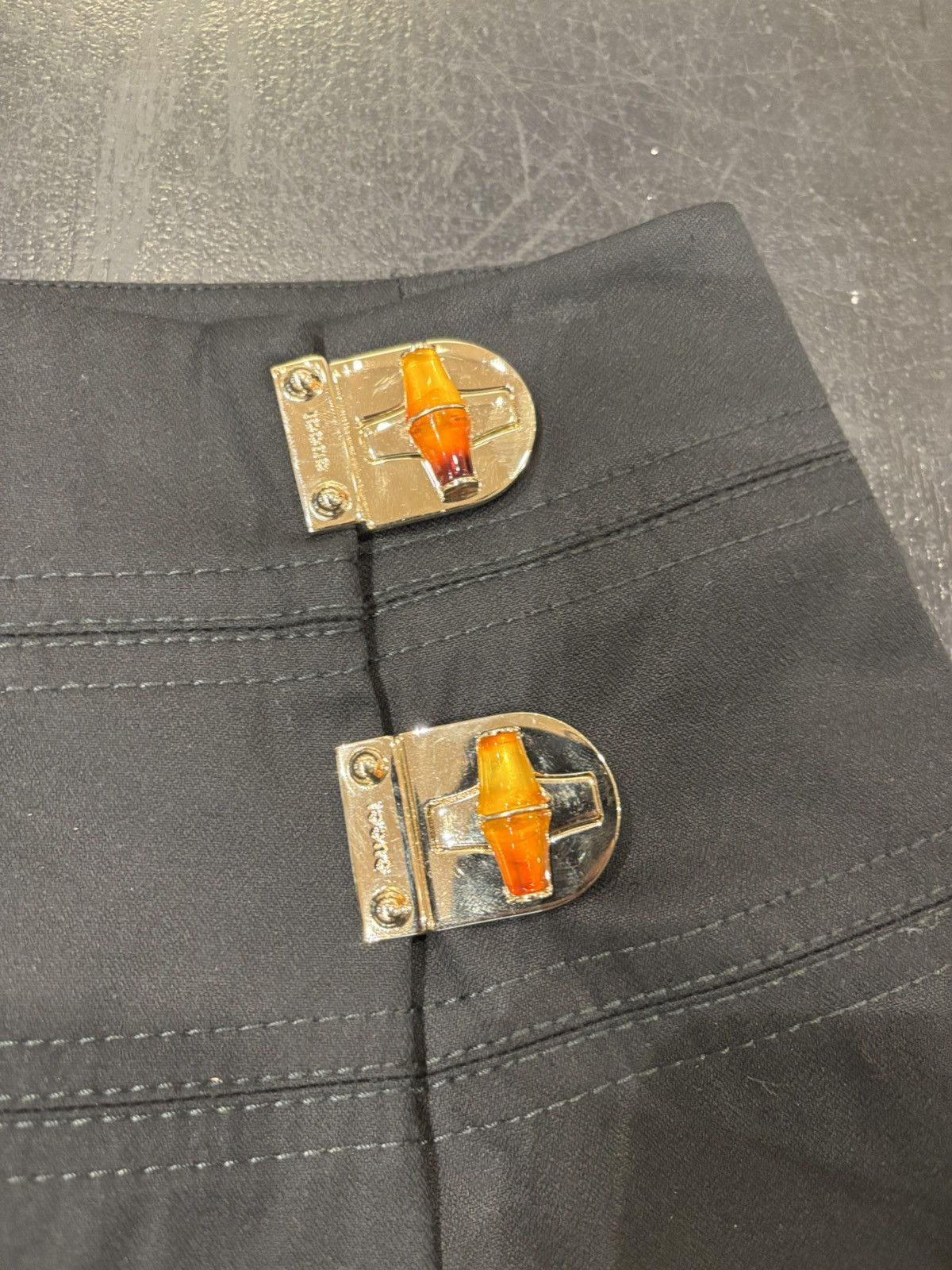 Gucci Gucci Double Flared Skirt Size 27" / US 4 / IT 40 - 3 Thumbnail