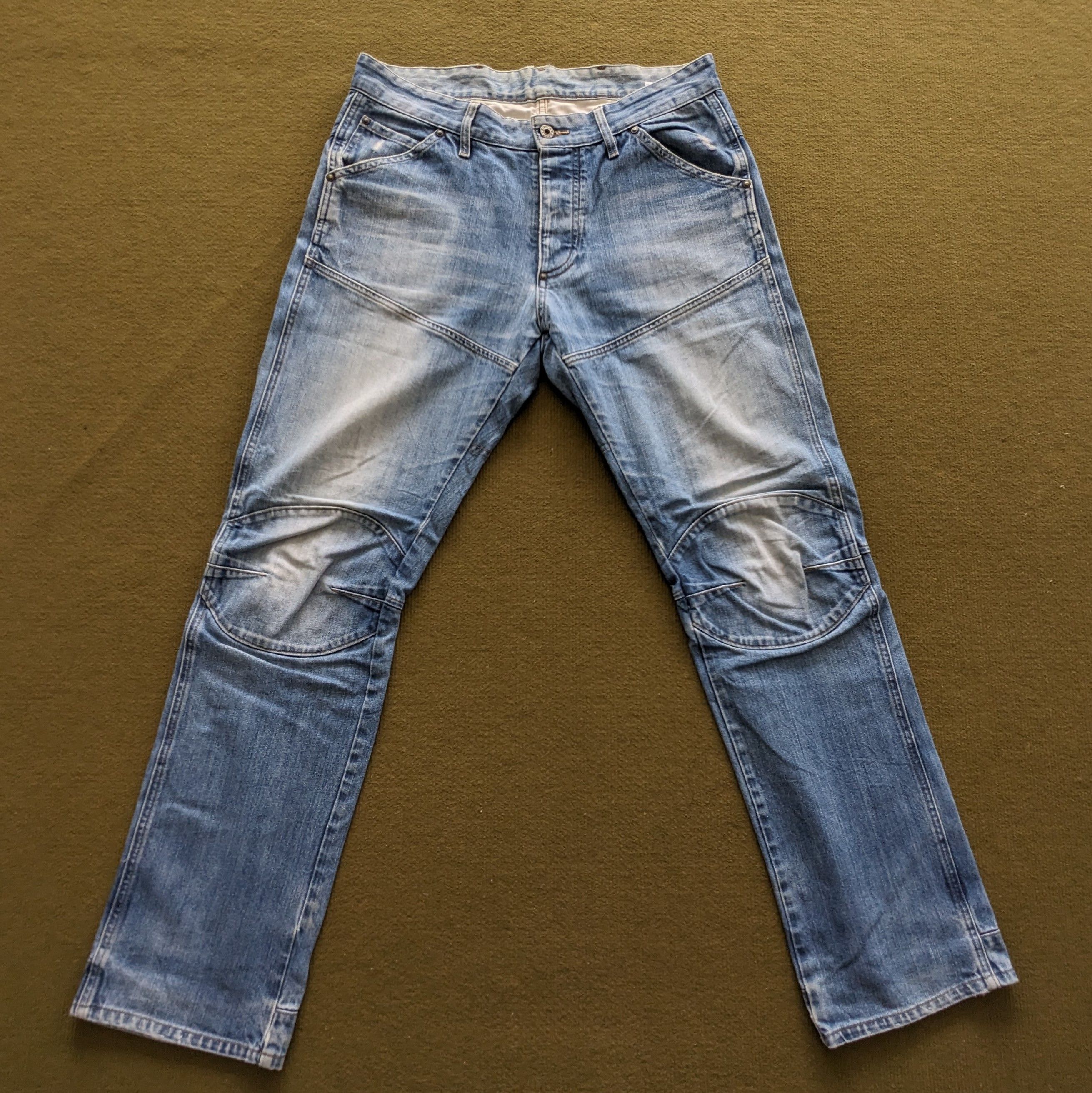 G-Star Vintage G-STAR RAW Japanese Brand Denim Jeans Size US 34 / EU 50 - 1 Thumbnail