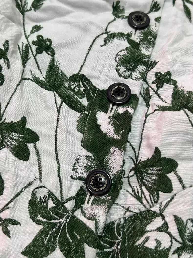 Vivienne Westwood Vivienne Westwood Floral Sleeveless Vest with Waistline To Size S / US 4 / IT 40 - 4 Thumbnail