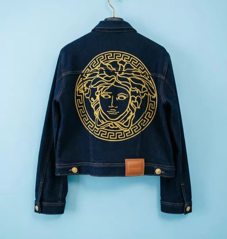 Versace Versace Medusa denim jacket Size US XS / EU 42 / 0 - 1 Thumbnail