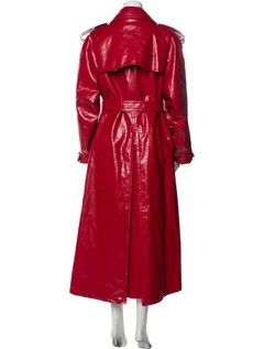 Maison Margiela o1y1124 Plaid Print Trench Coat in Red Size US S / EU 44-46 / 1 - 3 Thumbnail