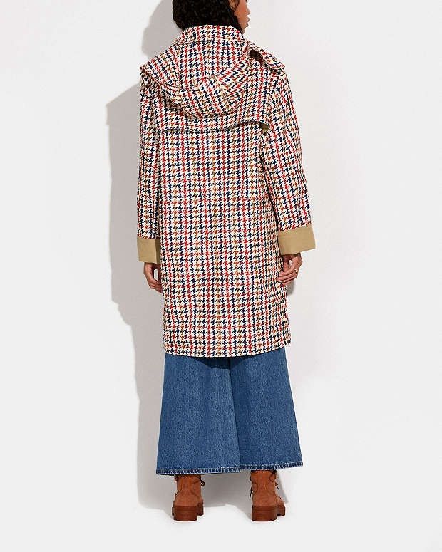 Coach Coach Bonnie Cashin Plaid Cotton Waterproof Coat Size S / US 4 / IT 40 - 12 Thumbnail