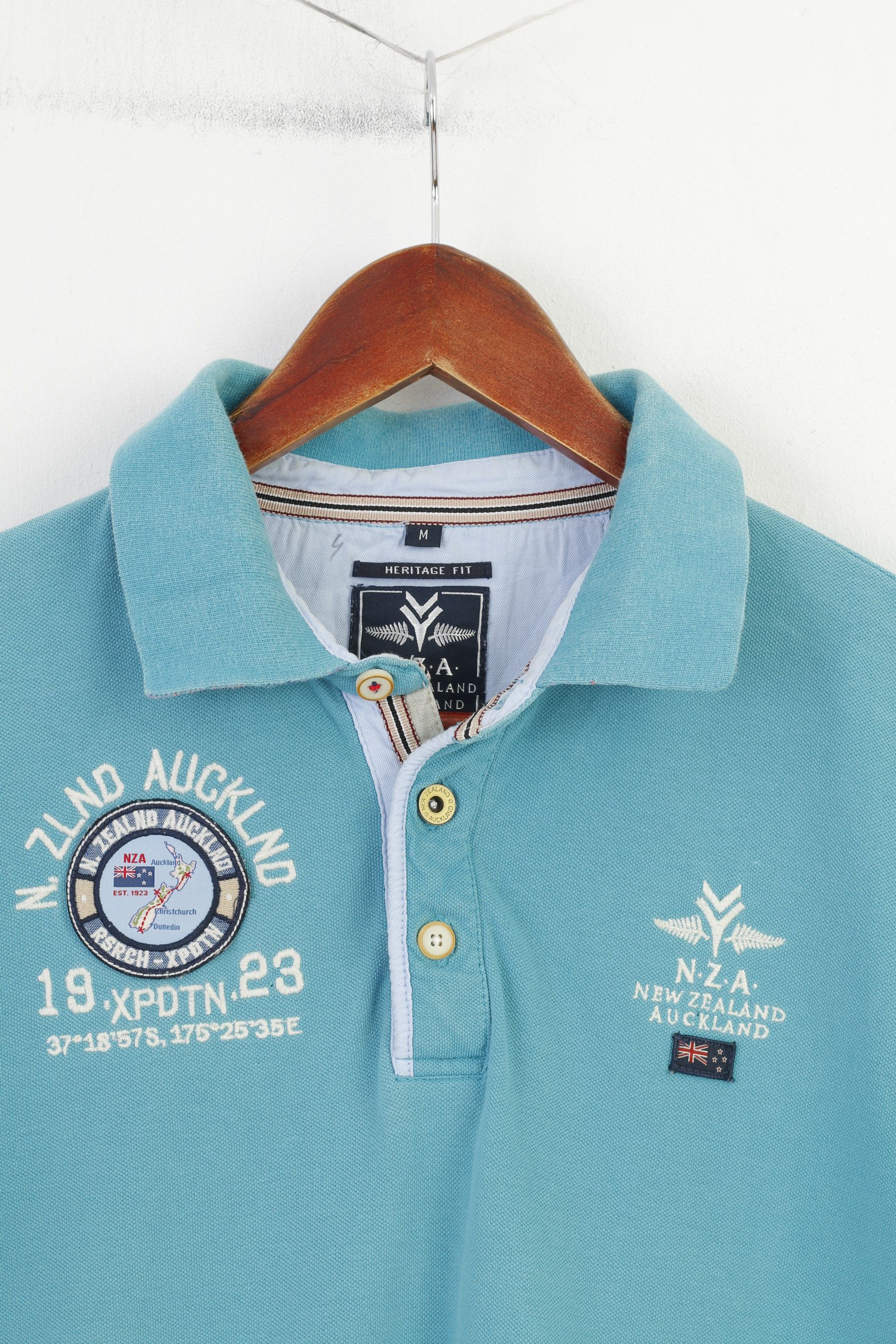 New Zealand Outback New Zealand Auckland Men M Polo Shirt Heritage Fit 10752 Size US M / EU 48-50 / 2 - 2 Thumbnail