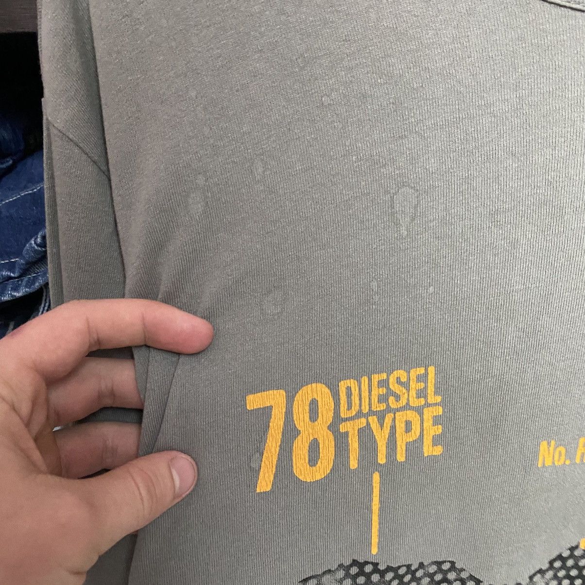 Diesel Vintage Diesel Big Graphic Logo y2k opium longsleeve size M Size US M / EU 48-50 / 2 - 3 Thumbnail