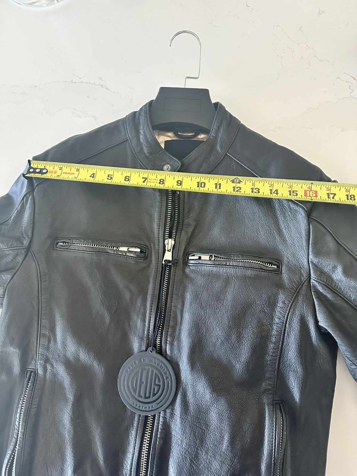 Deus Ex Machina Deus Ex Machina Damager - Leather Jacket Size US L / EU 52-54 / 3 - 6 Thumbnail