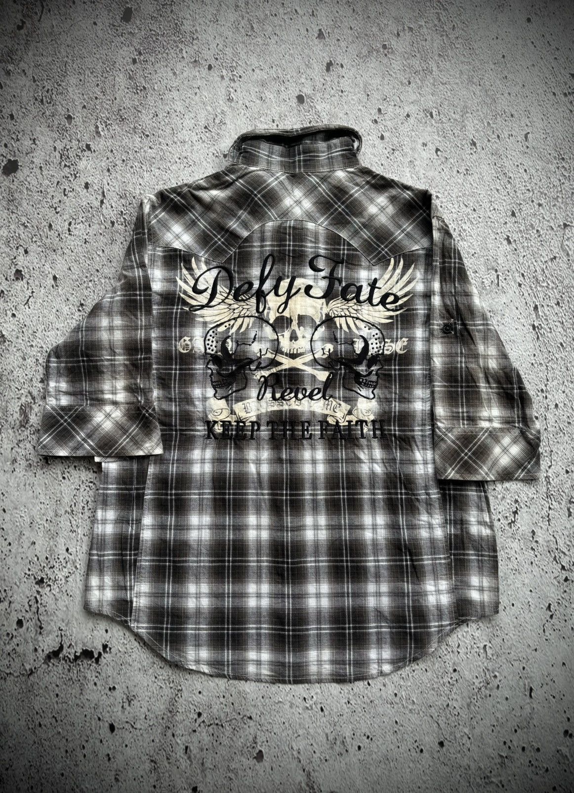 Hysteric Glamour Y2k Semanticdesign Skull Punk Style Shirt Size US M / EU 48-50 / 2 - 1 Thumbnail