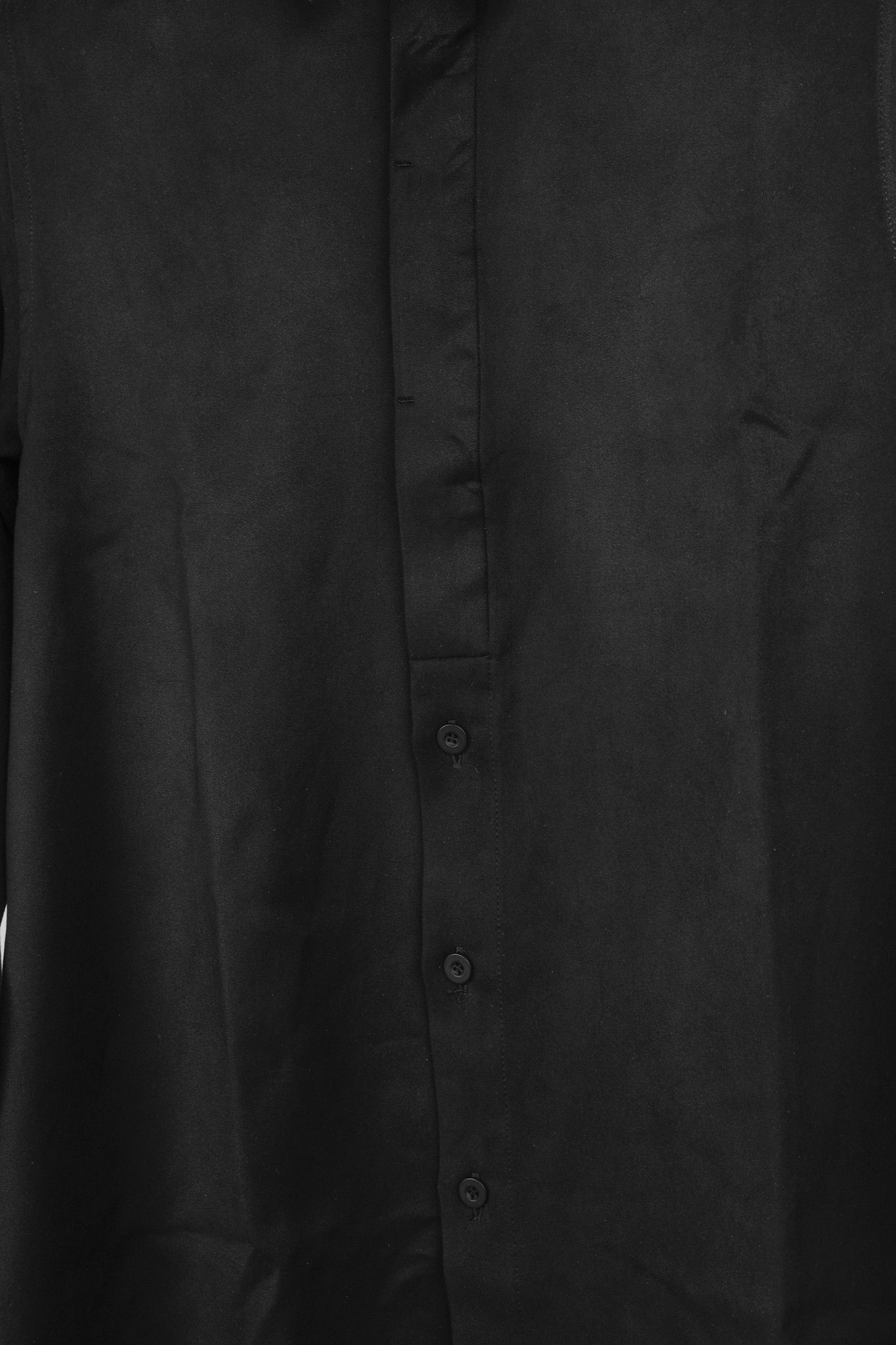 Issey Miyake Issey Miyake Black White Moleskin Button Up Shirt Size M / US 6-8 / IT 42-44 - 8 Thumbnail