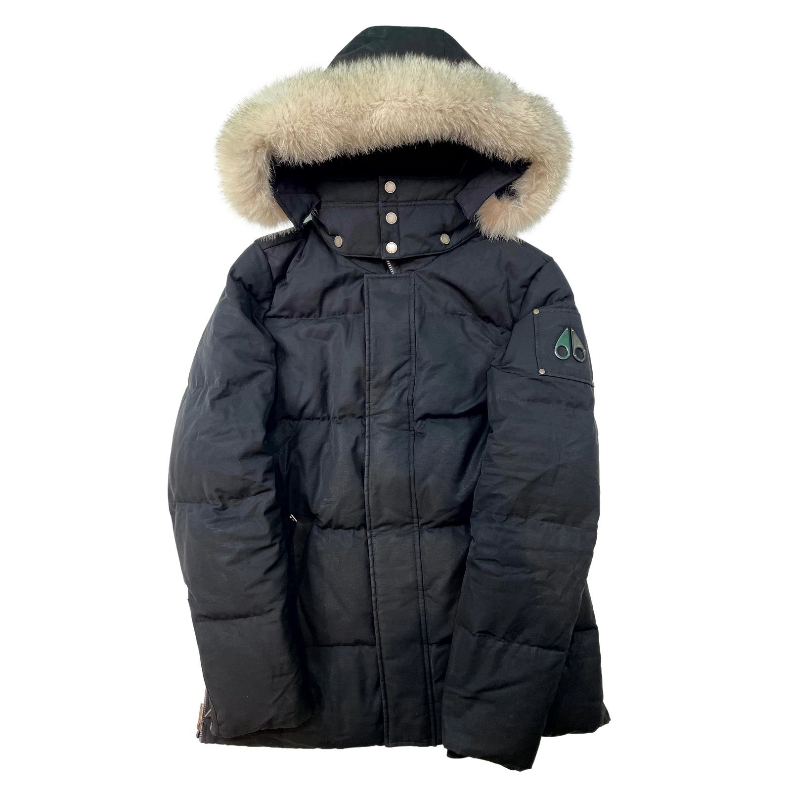 Moose Knuckles Moose Knuckle Black & White Fur Jacket Size US M / EU 48-50 / 2 - 1 Thumbnail