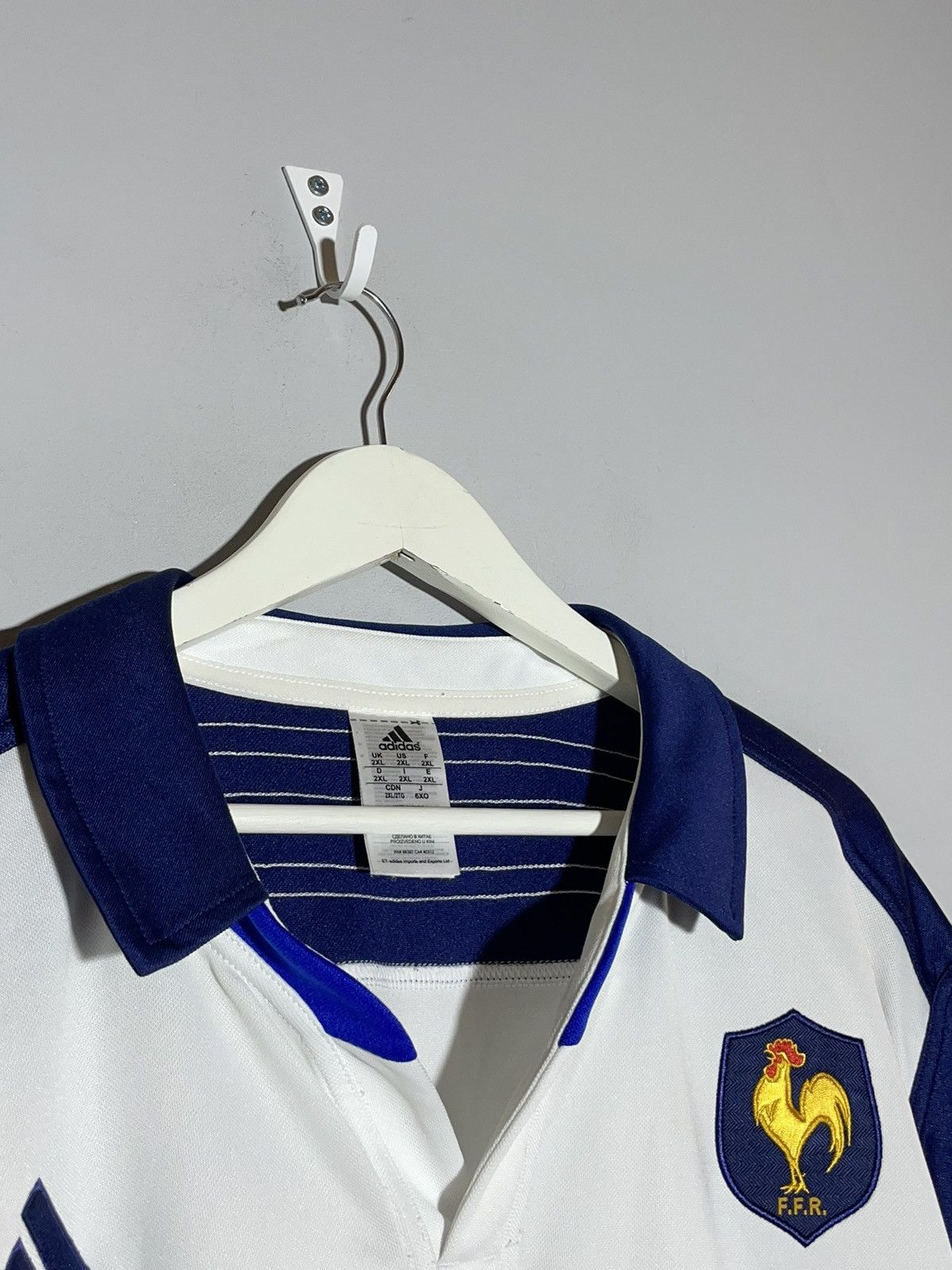Adidas France Rugby Union FFR 2012 Adidas Climacool Training Jersey Size US XXL / EU 58 / 5 - 3 Thumbnail