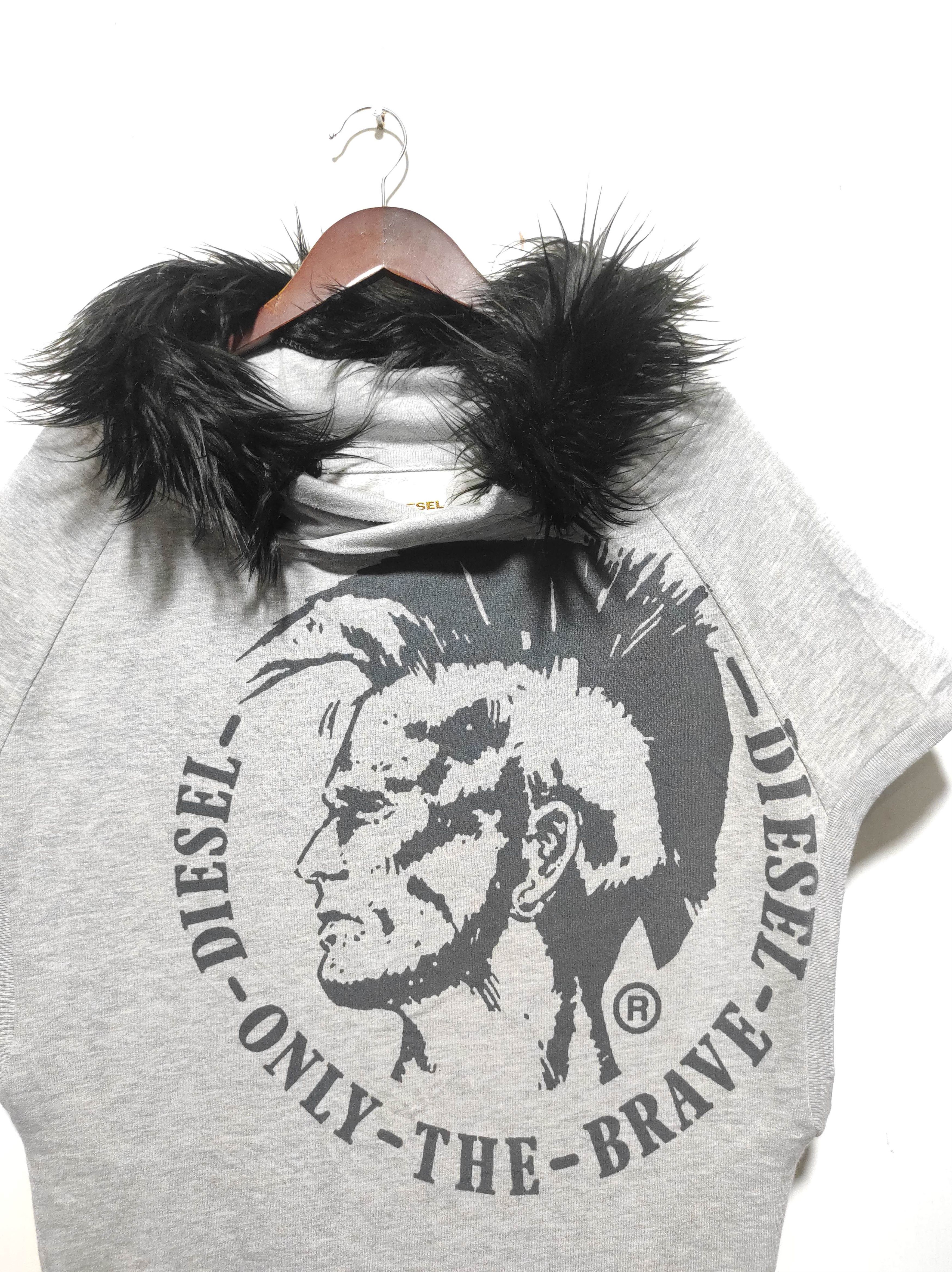 Diesel Diesel Fur Sweatshirt Jacket i6w9 Lgb Style Size US XS / EU 42 / 0 - 4 Thumbnail