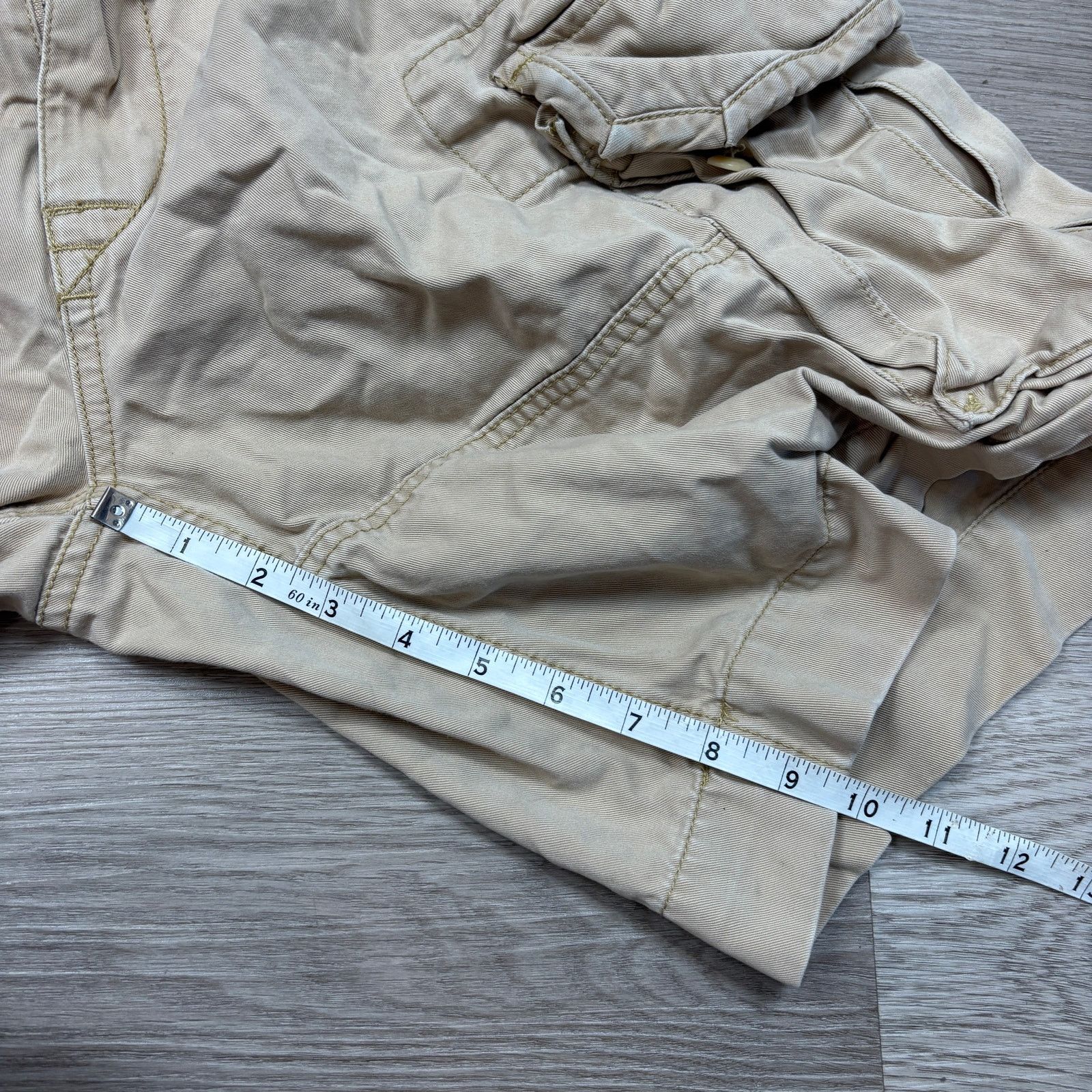 Polo Ralph Lauren Polo Ralph Lauren 10" Baggy Cargo Shorts 36 Skater Dadcore Size US 36 / EU 52 - 6 Thumbnail