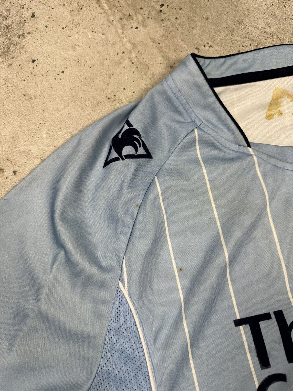 Le Coq Sportif × Vintage Vintage Le Coq Sportif x Manchester City 2007/2008 Home Tee Size US L / EU 52-54 / 3 - 5 Thumbnail