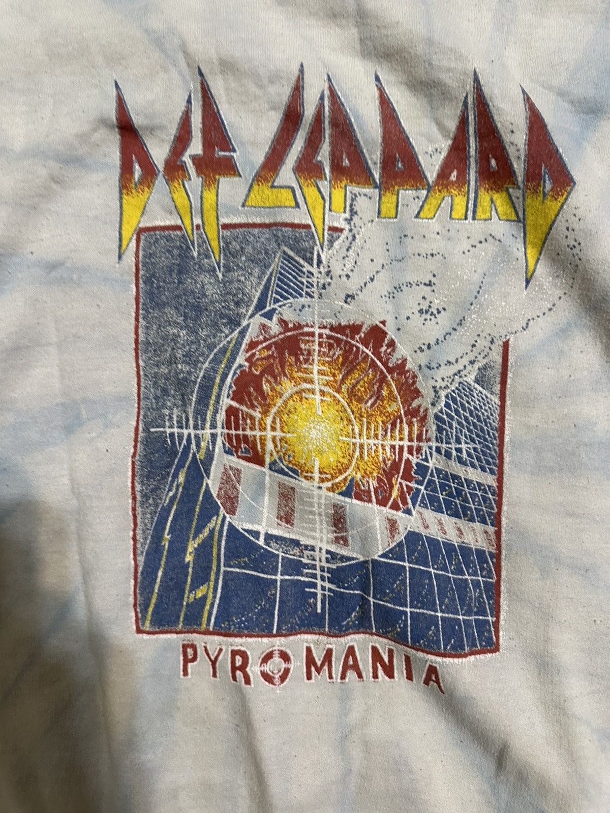 Led Zeppelin Vintage Def Leppard “sky blue” sweater 00s size medium Size US M / EU 48-50 / 2 - 2 Thumbnail