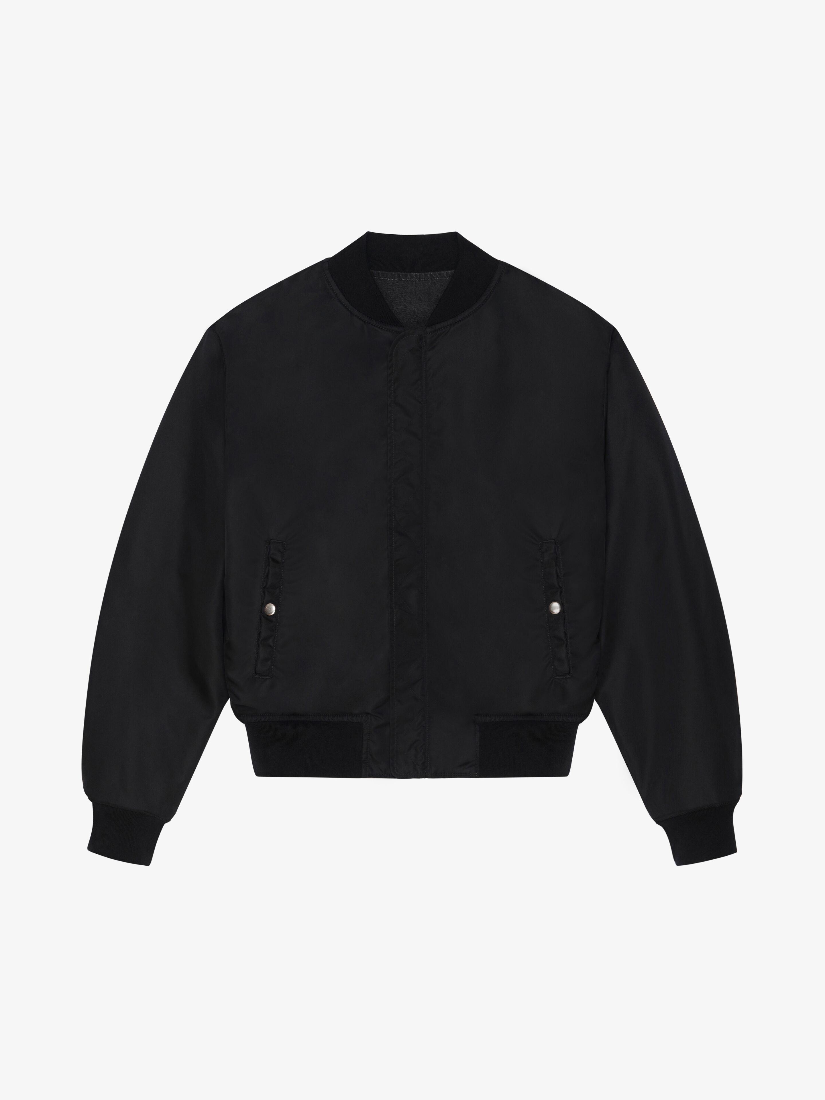 Givenchy o1w1db10325 Bomber Denim in Black Size US S / EU 44-46 / 1 - 5 Thumbnail