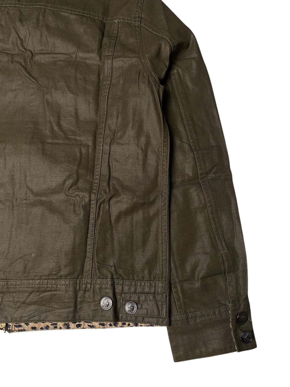 Le Grande Bleu (L.G.B.) 2000's Spinalh Leopard Pattern Zip Jacket Size US M / EU 48-50 / 2 - 7 Thumbnail