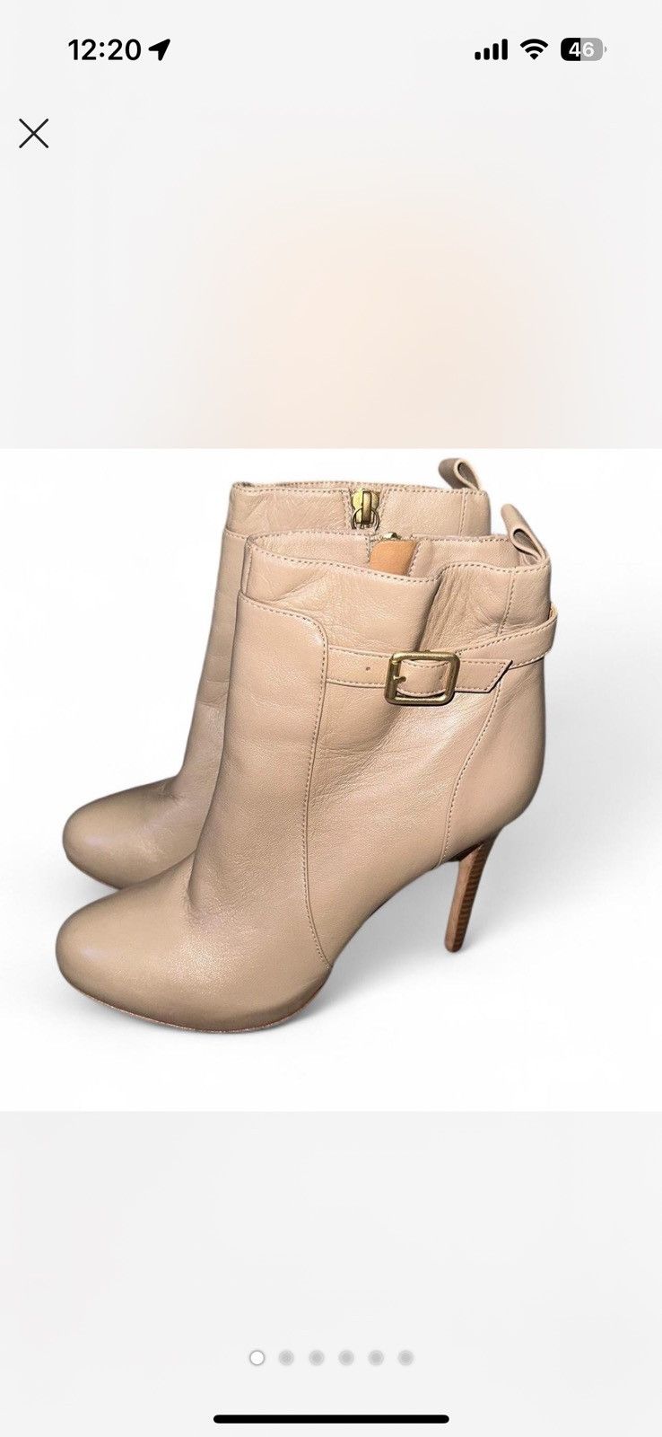 Ann Taylor Anne Taylor Leather Heels Size US 7.5 / IT 37.5 - 1 Thumbnail