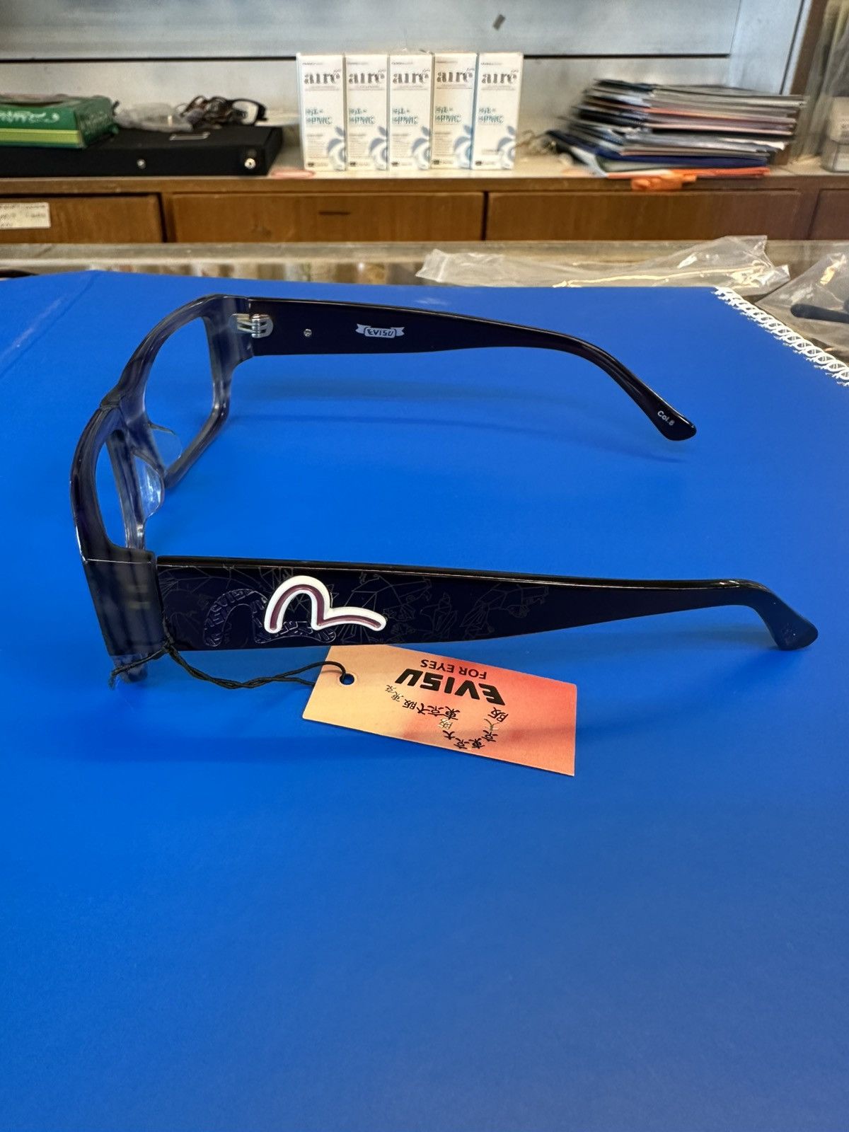 Evisu RARE Y2K Evisu Japan EVH-8518 55 🛑16-135 ✔️Frames ONLY✔️ Size ONE SIZE - 1 Thumbnail