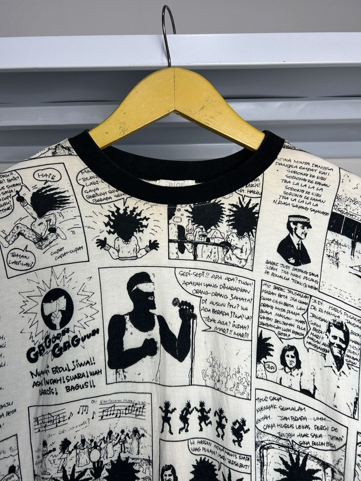 BIGI VINTAGE BIGI JAPANESE COMIC TEE 🔥VERYRARE🔥 Size US XL / EU 56 / 4 - 6 Thumbnail