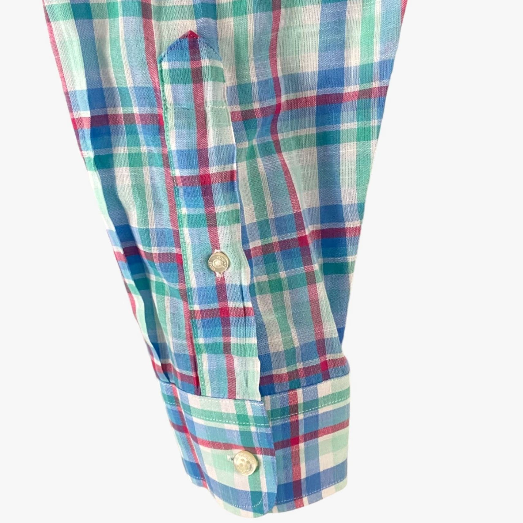 Vineyard Vines Vineyard Vines Tucker Shirt Slim Fit Blue Plaid Long-Sleeve Button-Down XL Men Size US XL / EU 56 / 4 - 7 Thumbnail