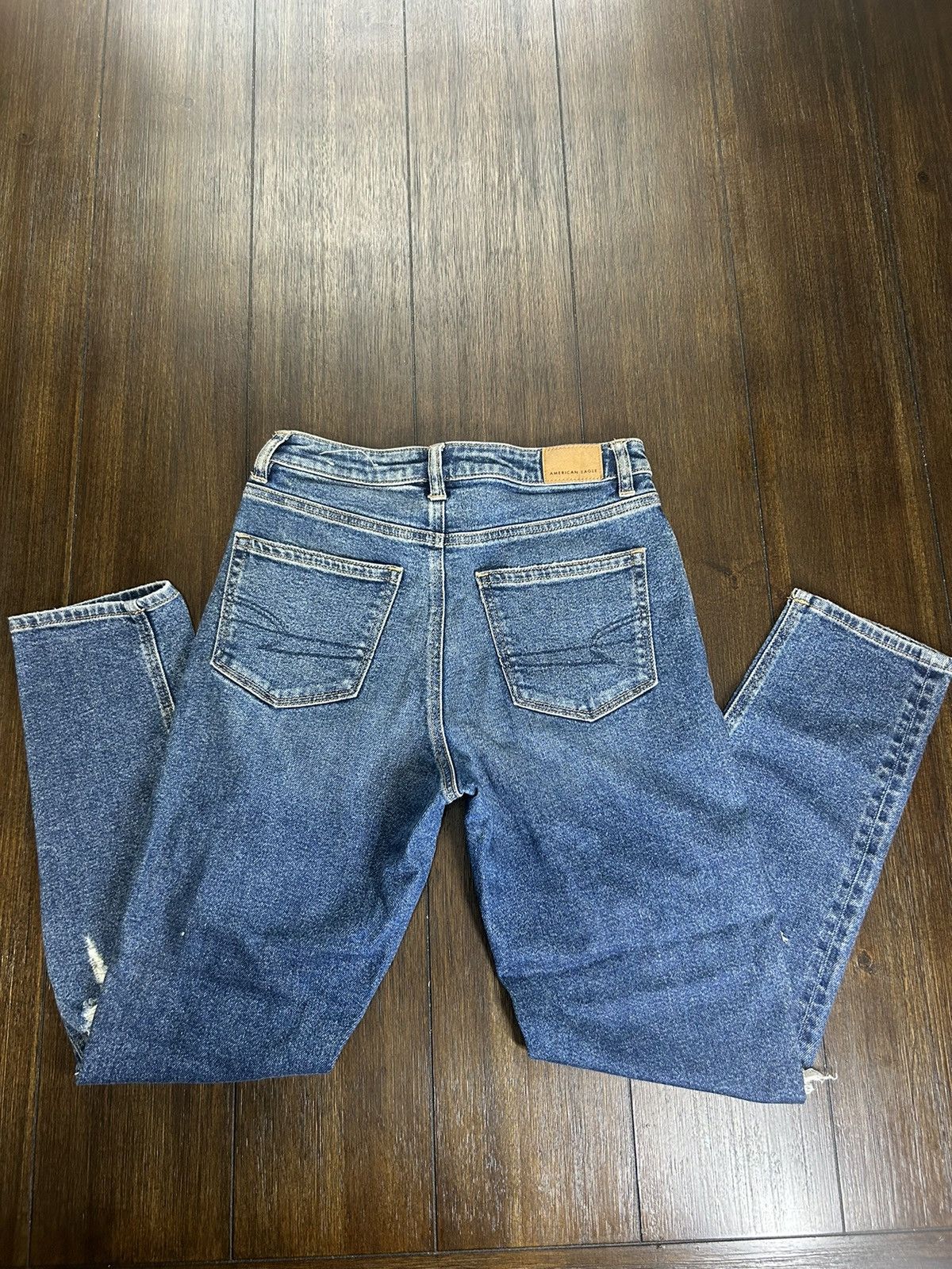 American Eagle Outfitters American Eagle distressed Mom Jeans Size 26" / US 2 / IT 38 - 15 Thumbnail
