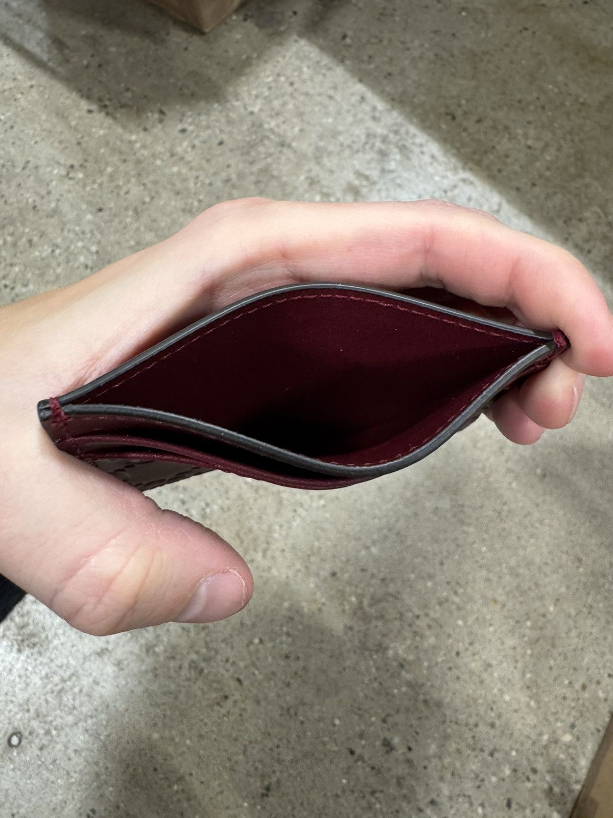 Gucci Gucci GG Leather Card Holder NEW 400$ Size ONE SIZE - 2 Thumbnail