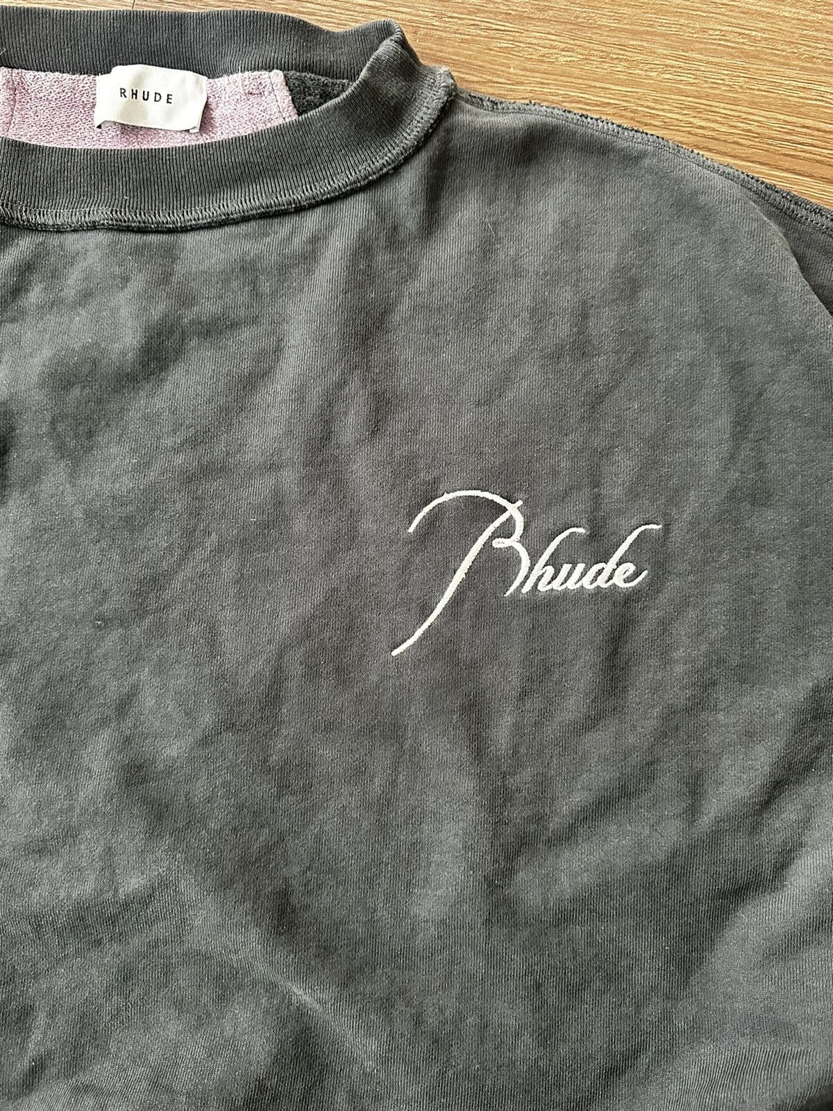 Rhude Black/Purple Rhude Sweatshirt Size US L / EU 52-54 / 3 - 3 Thumbnail