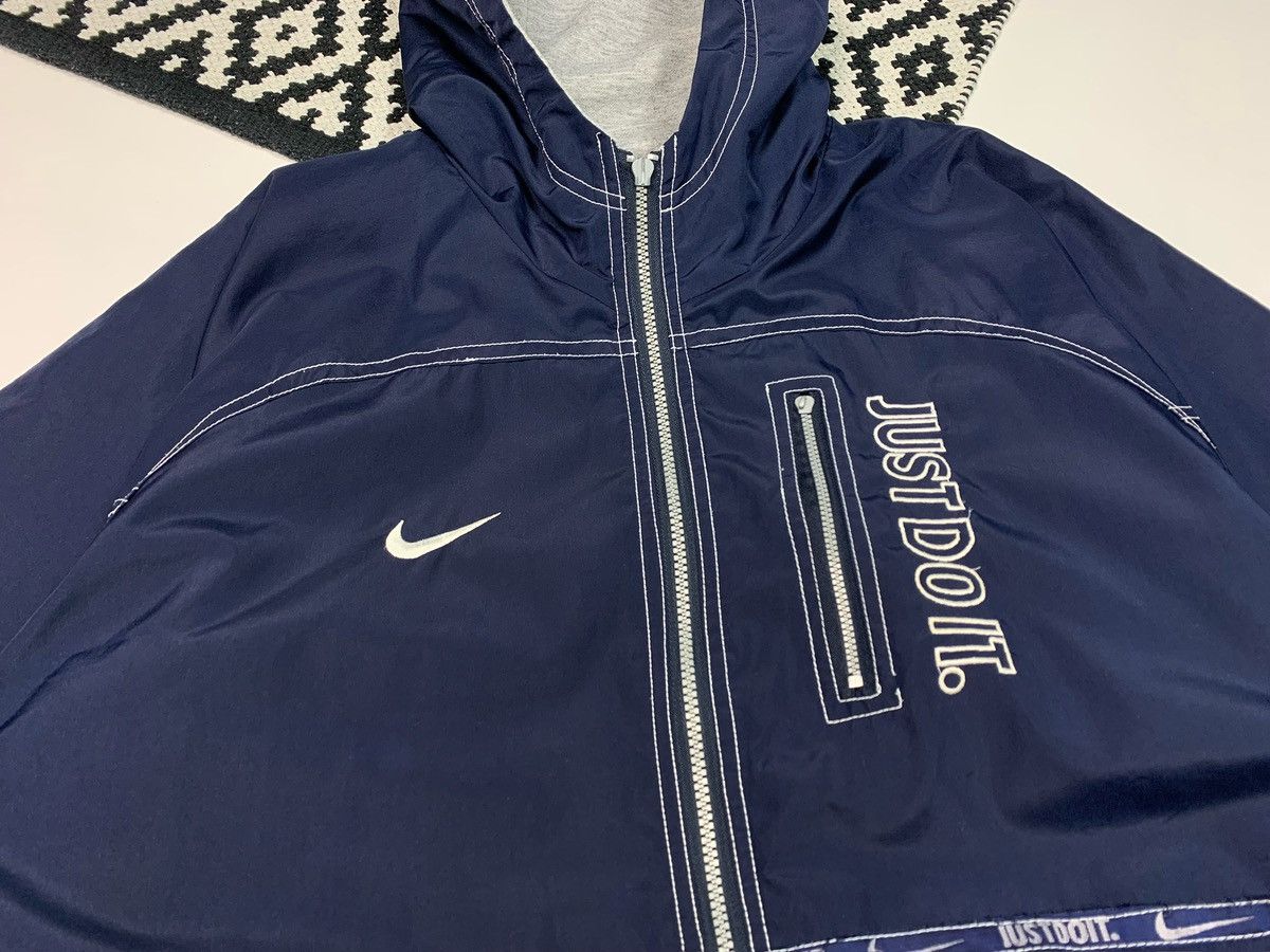 Vintage Vintage 90s Nike Reversible Jacket Men's XXL Big Logo Swoosh Size US XXL / EU 58 / 5 - 4 Thumbnail