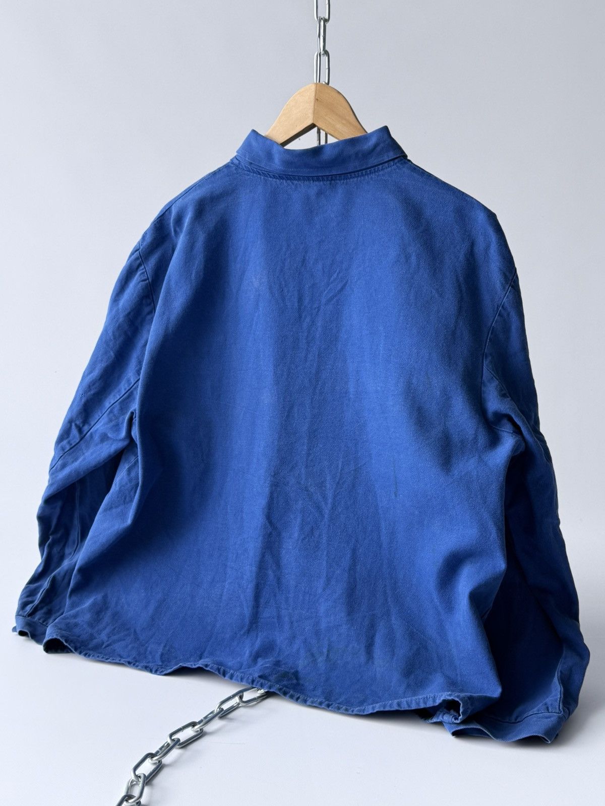 Vetra Vintage 80s French Workwear Sanfor Chore Work Jacket Size US L / EU 52-54 / 3 - 4 Thumbnail