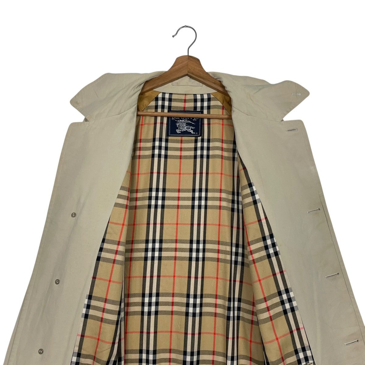 Burberry Burberrys Nova Check Trenchcoat Size US L / EU 52-54 / 3 - 13 Thumbnail