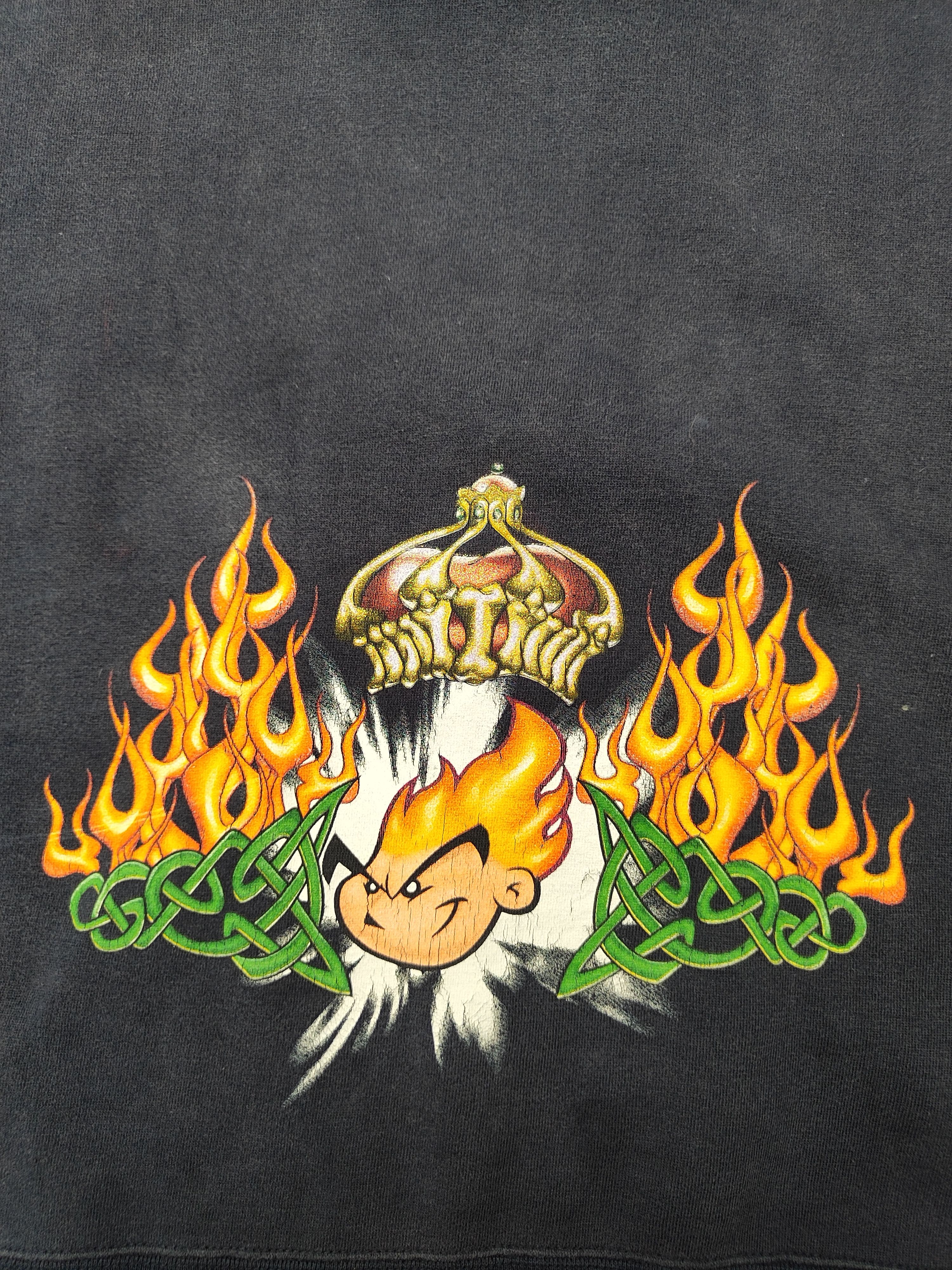 JNCO Jnco Flame Head Hoodie Size US XL / EU 56 / 4 - 9 Thumbnail