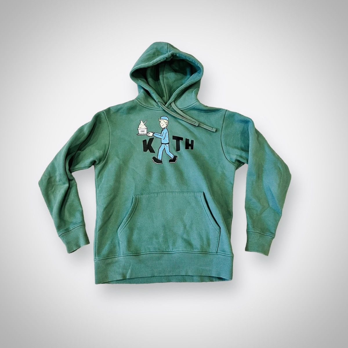 Kith Kith Treats Green Hoodie | Grailed