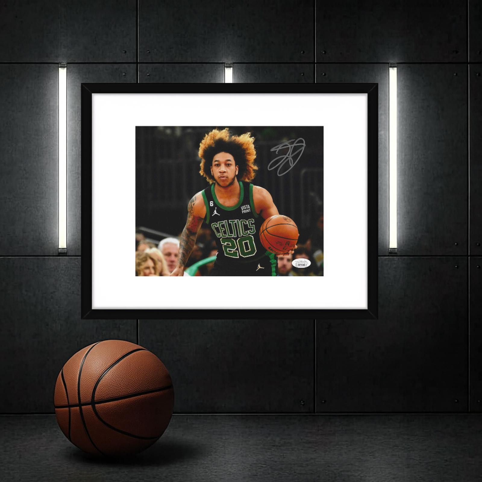 Other J.D. Davison Boston Celtics Signed 8x10 Photo coa W/Frame Size ONE SIZE - 1 Thumbnail