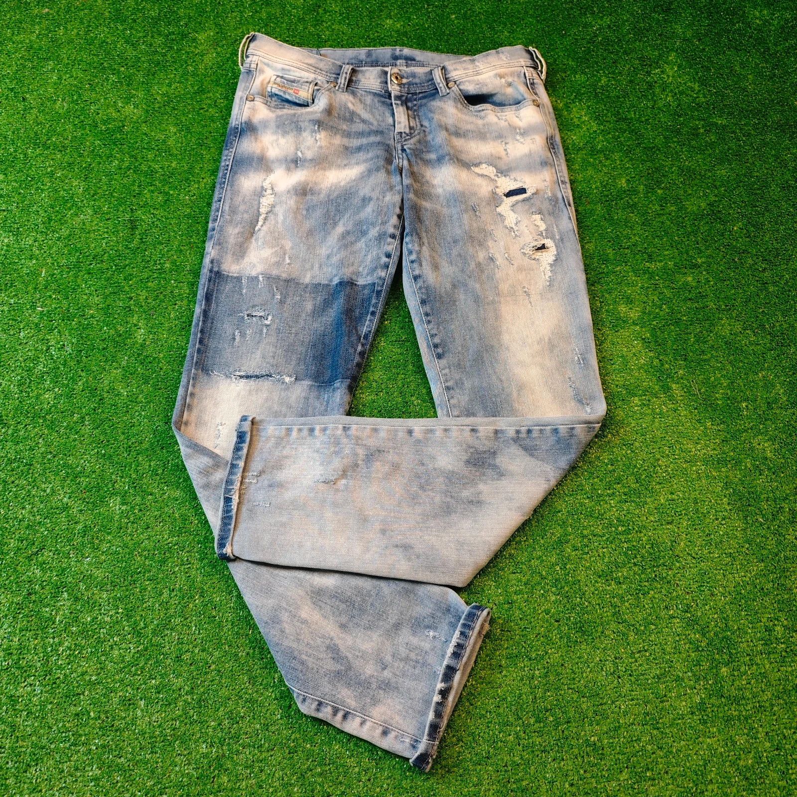 Diesel Diesel Francy Jeans Womens 30x32 relaxed skinny low waist Size 30" / US 8 / IT 44 - 1 Thumbnail