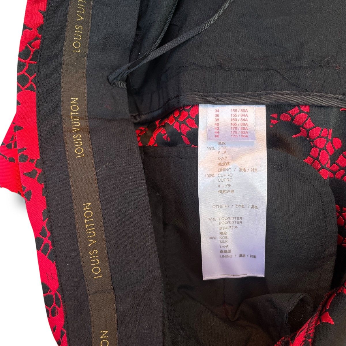 Louis Vuitton VINTAGE Louis Vuitton Jacquard Print Trousers Size 25" / US 0 / IT 36 - 7 Thumbnail