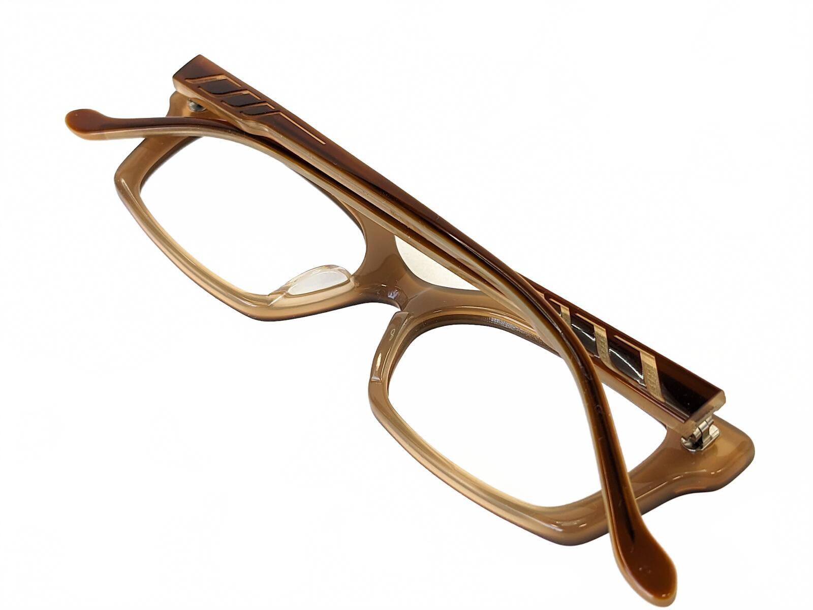 Other Morgenthal Frederics Dragonfly Eyeglasses Japan Amber Brown Size ONE SIZE - 9 Thumbnail