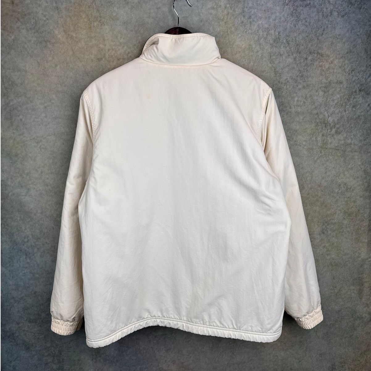 L.L. Bean × Vintage VTG 90s LL Bean Full Zip Jacket Womans Sz L White Size L / US 10 / IT 46 - 4 Thumbnail