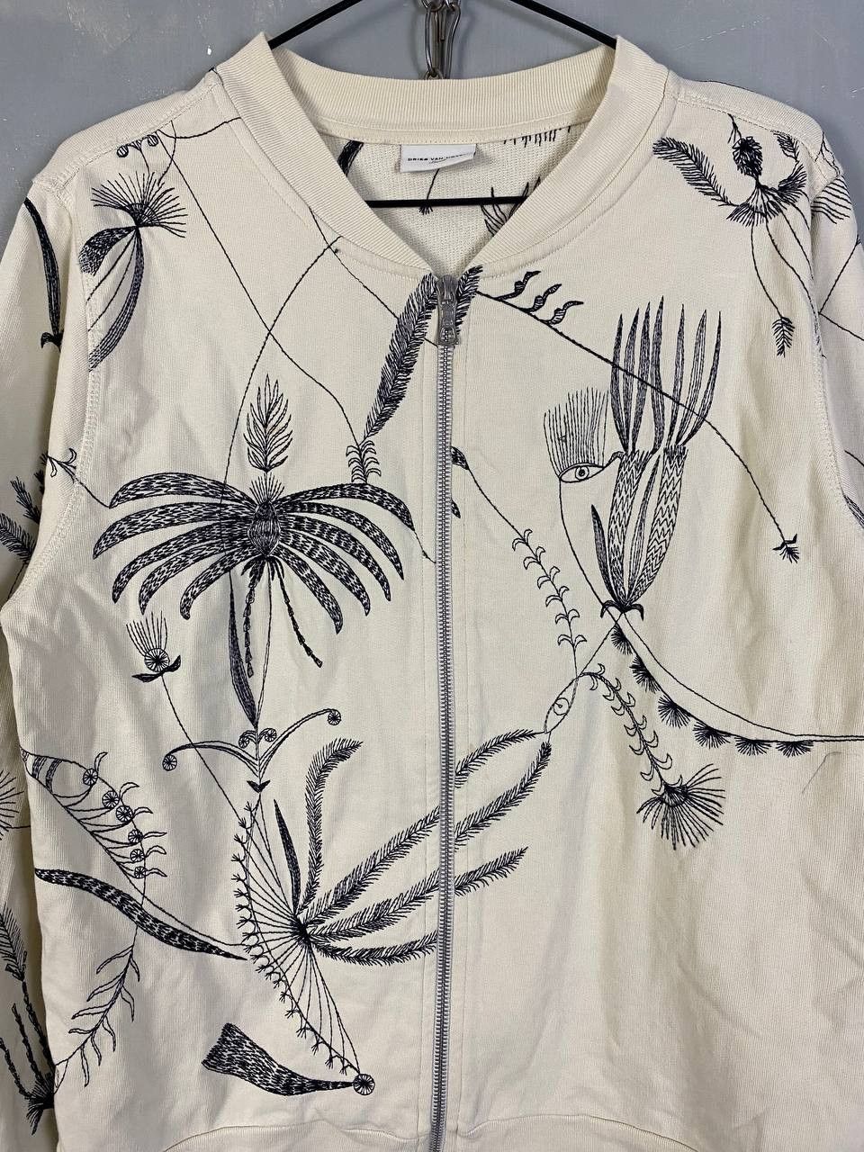 Dries Van Noten Dries Van Noten Zip Front Sweatshirt Size S / US 4 / IT 40 - 2 Thumbnail