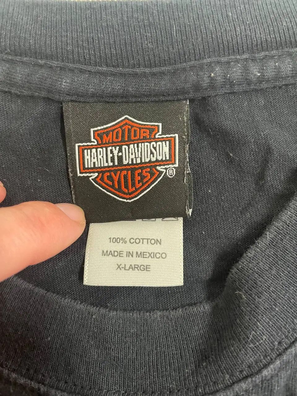Harley Davidson Vintage Harley Davidson Motorcycles XL Black T Shirt Size US XL / EU 56 / 4 - 4 Thumbnail