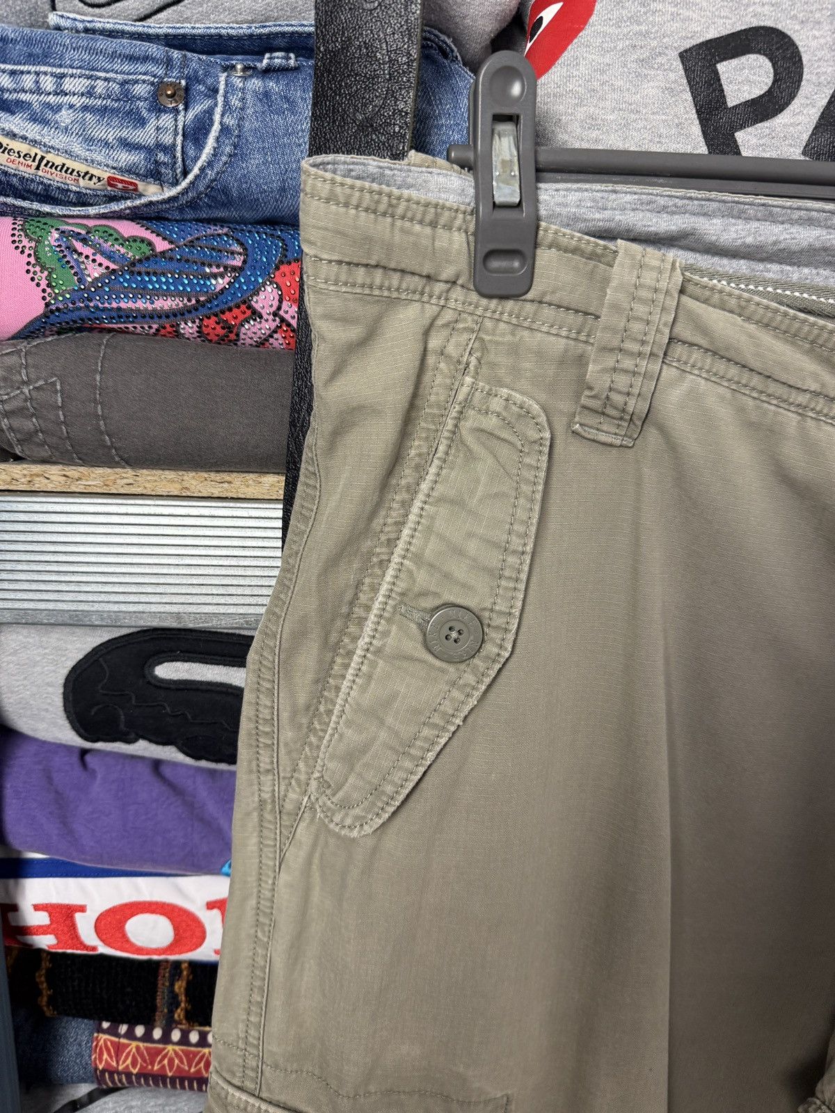 Japanese Brand Nike Vintage Cargo Pants Baggy Wide Japanese Size US 36 / EU 52 - 5 Thumbnail