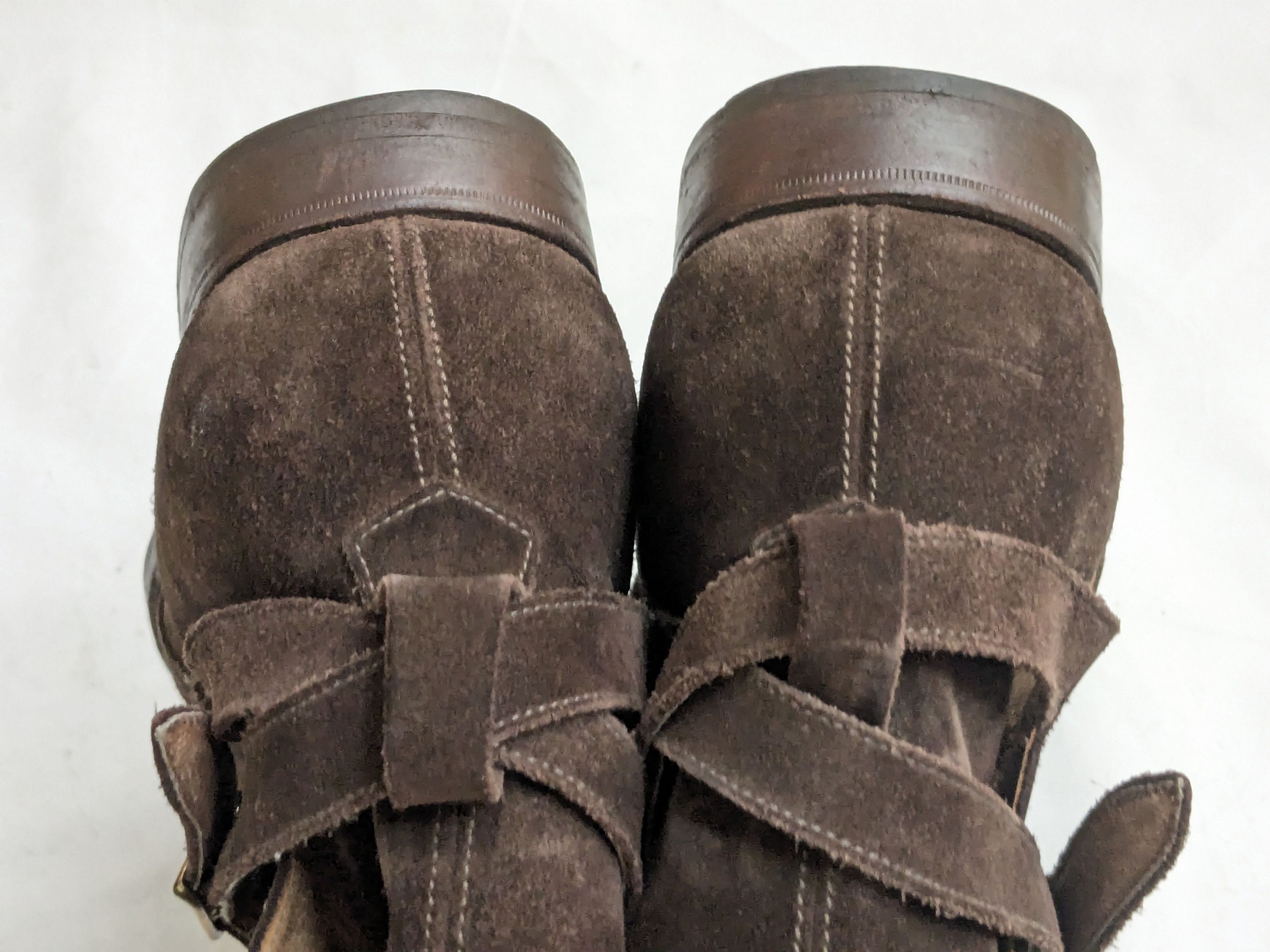 Polo Ralph Lauren Polo Ralph Lauren Jodhpur Boots Brown Suede 11 D Size US 11 / EU 44 - 11 Thumbnail