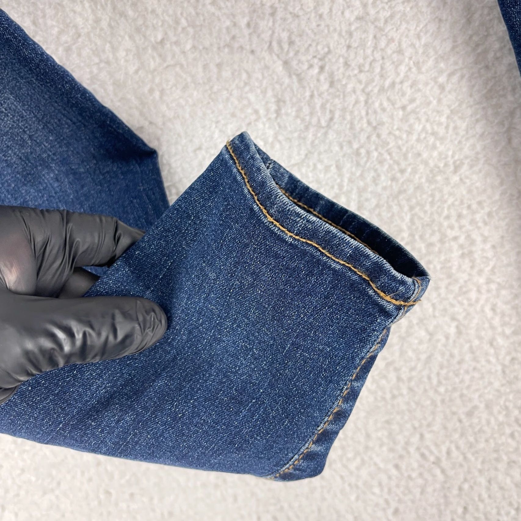 Vintage KUT from the Kloth Toothpick Skinny Jeans Womens Size 4 Blue Denim Mid-Rise Jeans Size 27" / US 4 / IT 40 - 7 Thumbnail