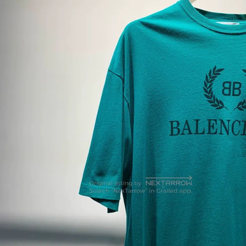 Balenciaga Balenciaga Logo Letter Print Short Sleeve T-Shirt Size US S / EU 44-46 / 1 - 5 Thumbnail