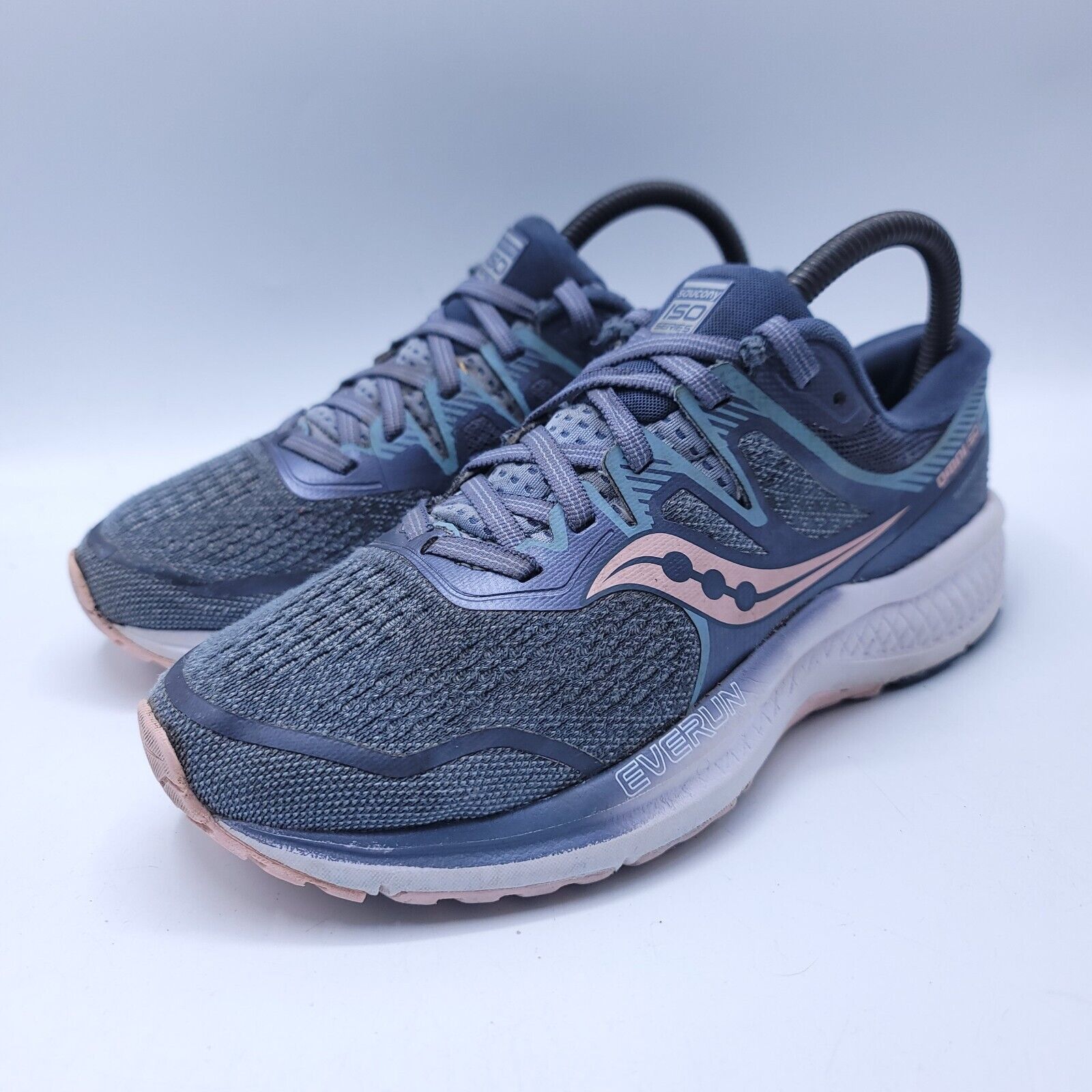 Saucony Saucony Omni ISO 2 Shoe Womens Size 7 S10511-1 Blue Pink Size US 7 / IT 37 - 1 Thumbnail
