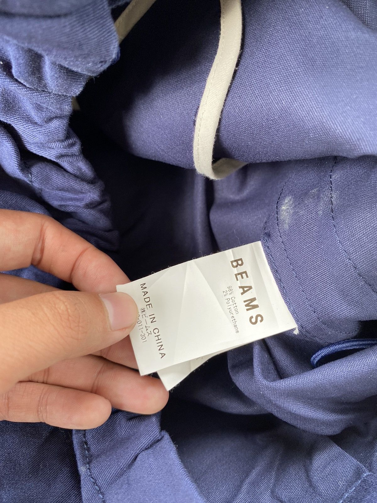 Beams Plus Japan Beams Canvas Montain Jacket Blue Size US M / EU 48-50 / 2 - 6 Thumbnail