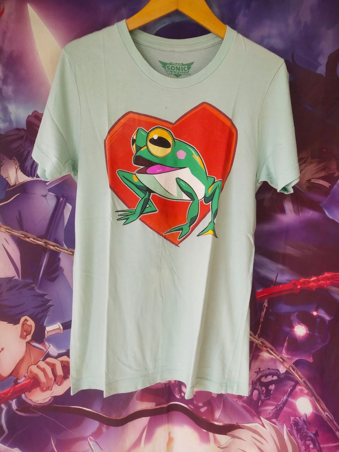 The Game Sega Team Sonic Racing Frog Art Cartoon Game Tee Size US S / EU 44-46 / 1 - 1 Thumbnail