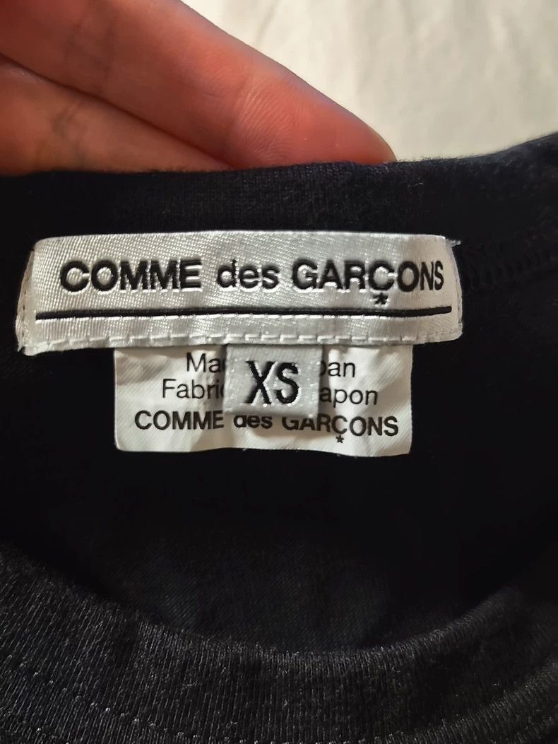 Comme des Garcons Comme Des Garcons Letter black short sleeved shirt 2505-Nex Size XS / US 0-2 / IT 36-38 - 3 Thumbnail
