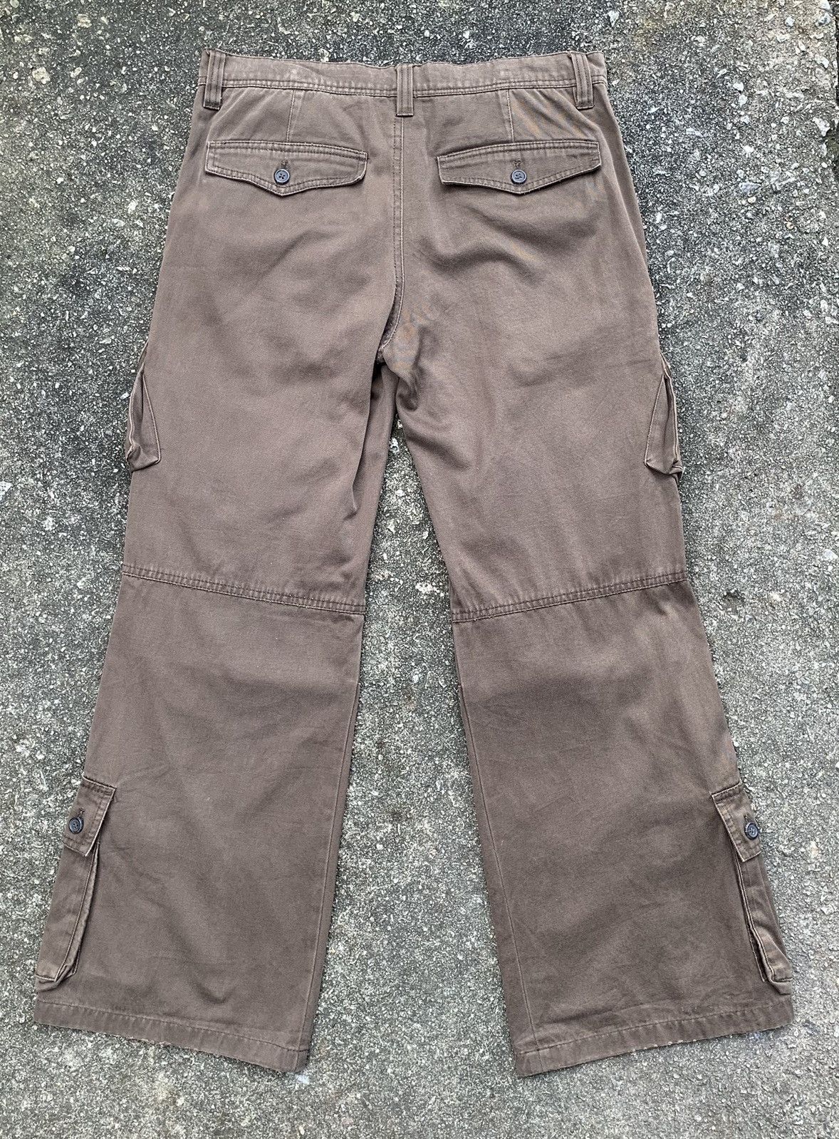 Japanese Brand × Tornado Mart Rare Tornado Mart Multipocket Flare Cargo Pants Size US 33 - 5 Thumbnail