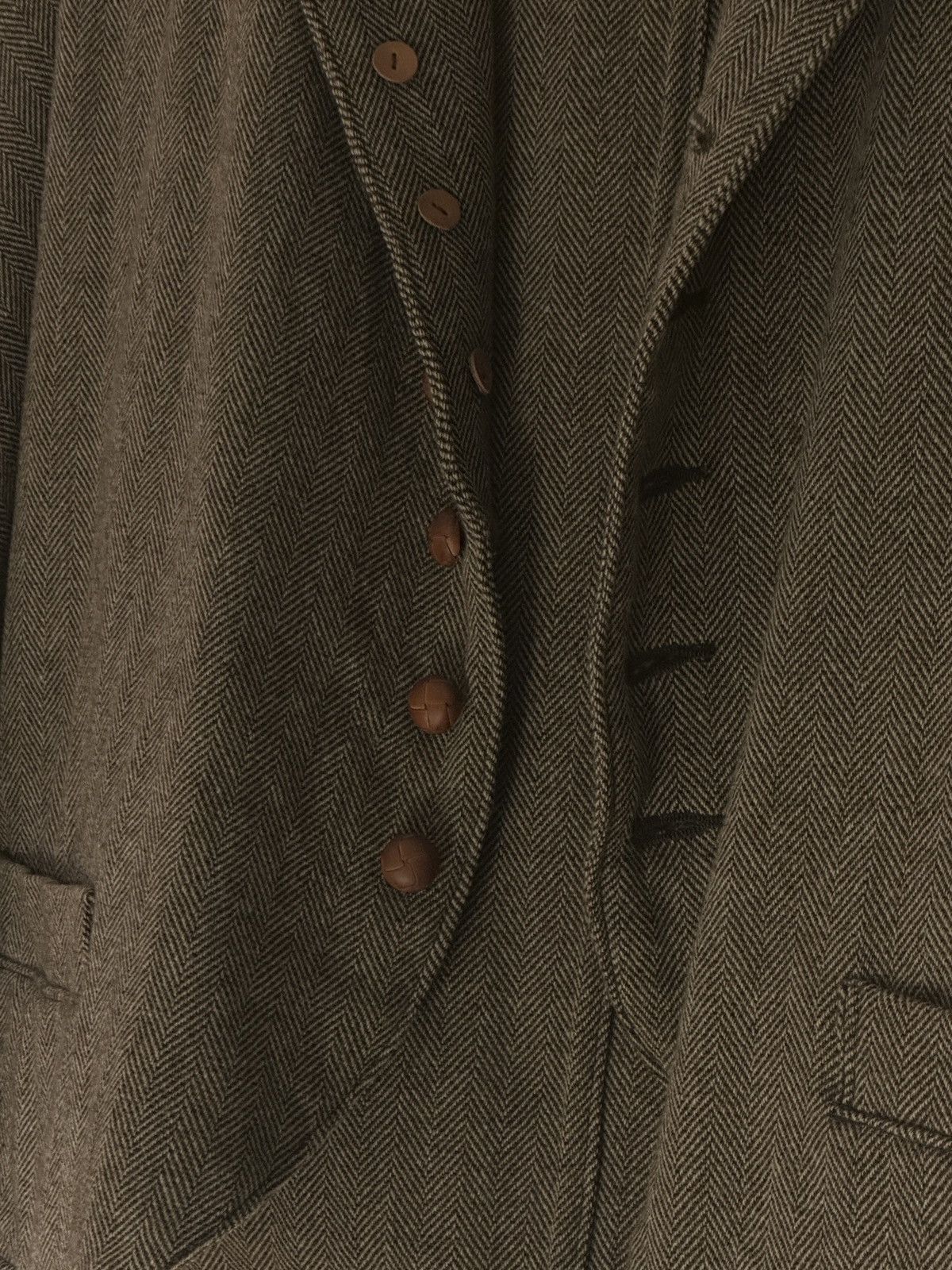 Kapital Cashmare & wool herringbone blazer jacket Size XS / US 0-2 / IT 36-38 - 4 Thumbnail